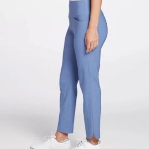 Walter Hagen Women's XL P11 Sculpt Pull-On Pants Mid Blue Golf Tennis Sports New